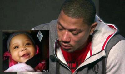 A montage of NBA superstar Derrick Rose and 6-month-old Jonylah Watkins who was shot five times on Chicago's South Side.