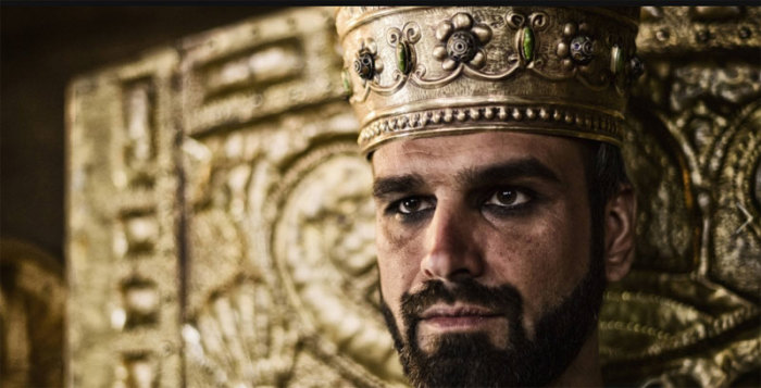 Cyrus, King of Persia, conquers Babylon and Daniel befriends him, offering him his service of interpreting dreams in order to protect the Jews still in captivity, in 'The Bible' episode 3, as seen on The History Channel on Sunday, March 17, 2013.