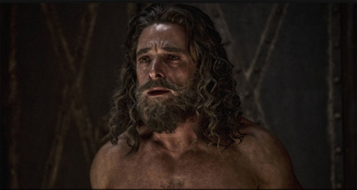 Prophet Daniel is punished by King Cyrus and thrown into the lion's den, in 'The Bible' episode 3, as seen on The History Channel on Sunday, March 17, 2013.