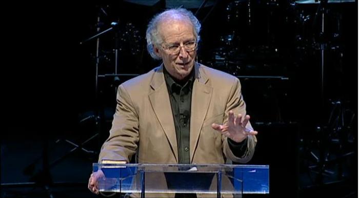 Pastor John Piper gives a message to Christian leaders at the Advance13 conference held at Raleigh, N.C., March 19, 2013.
