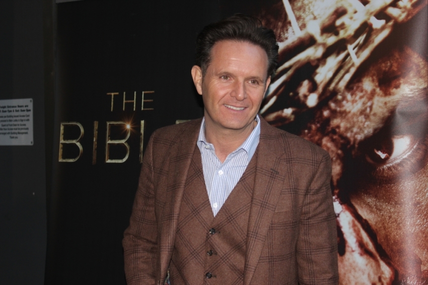 Mark Burnett at "The Bible Experience" opening gala on March 19, 2013 in New York.
