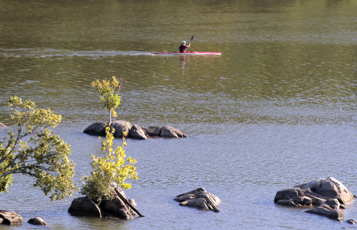 A Kayaker in this file photo.