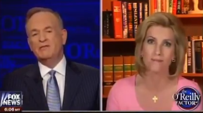 Bill O'Reilly Blows Up At Laura Ingraham In Epic Segment Over His 'Thump The Bible' Comments.