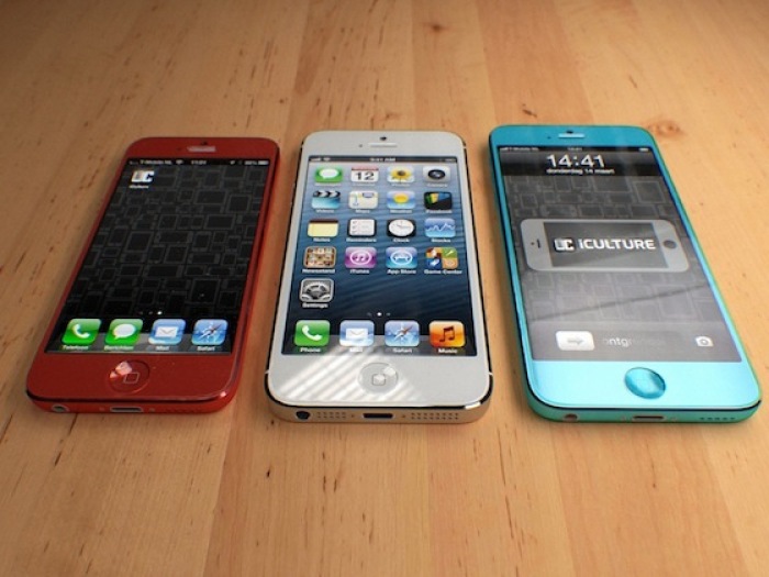 A picture of what could be the iPhone 5S and iPhone 6