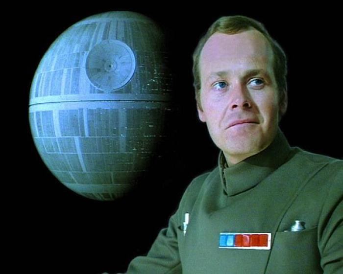Richard LeParmentier as Admiral Motti in 'Star Wars: A New Hope.'