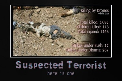 Child killed by an American drone strike.