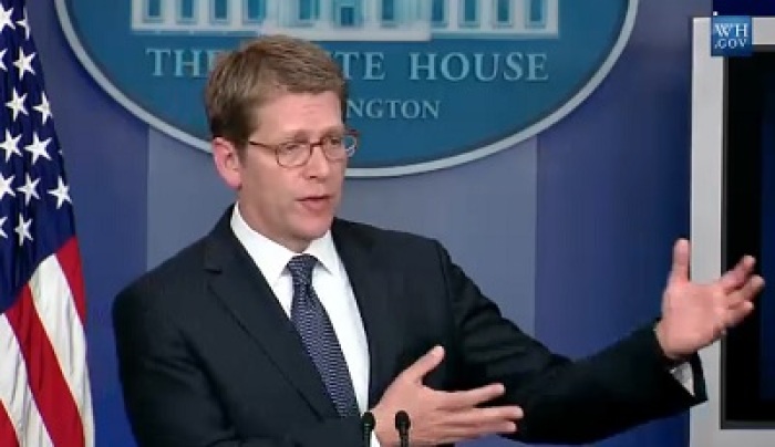 White House Press Secretary Jay Carney speaks on two letters recently found to contain ricin, a bio-toxin, addressed to U.S. politicians.