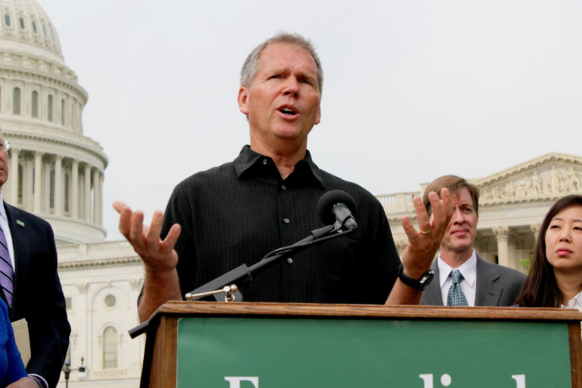 Kenton Beshore, senior pastor at Mariners Church in Irvine, Calif., speaking at an Evangelical Immigration Table press conference, Washington, D.C., April 17, 2013.