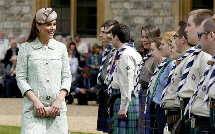 Kate Middleton at Windsor Castle