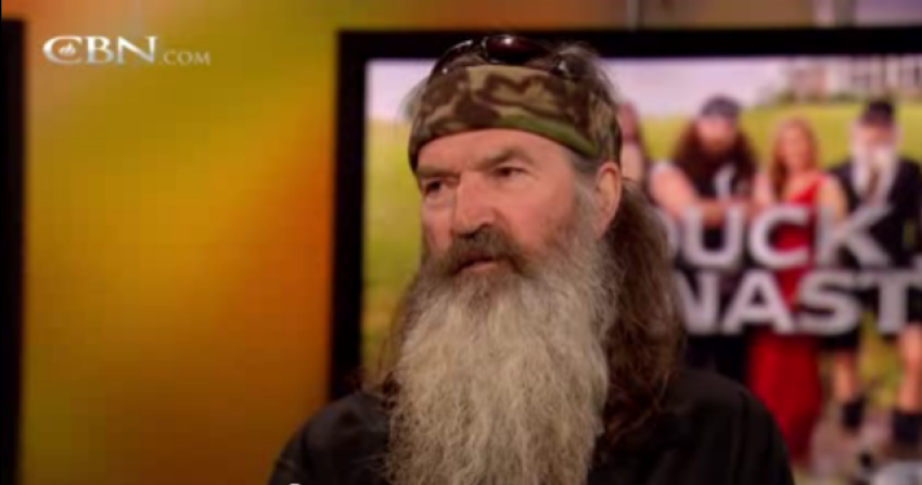 Phil and Miss Kay Robertson make an appearance on the "700 Club" to talk about duck calls, their nearly 50-year marriage, and how Phil came to know Jesus and raise his family in a Christ-centered household. May 15, 2013.