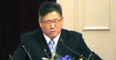 Kenneth Bae is seen in this 2009 video delivering a sermon at a Korea-American church in St. Louis, Missouri.