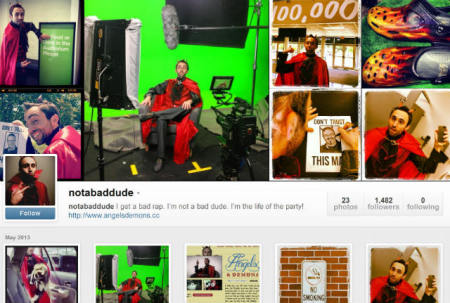 NewSpring Church Worship Leader Tadd Tatum portrays the devil for the South Carolina megachurch's