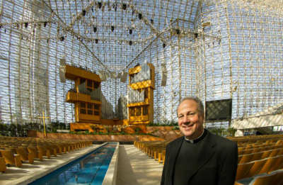 Father Christopher Smith, seen in this 2012 public Facebook photo, was named as rector and Episcopal vicar of Christ Cathedral.