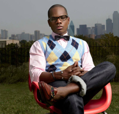 Award-winning gospel artist Kirk Franklin appears in this public Facebook profile photo.