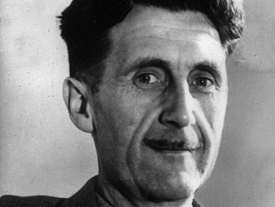 George Orwell, (1903-1950), author of several works including 1984, Animal Farm, and Homage to Catalonia.