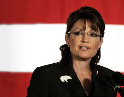 Former Alaska Governor GOP vice-presidential nominee, Sarah Palin.