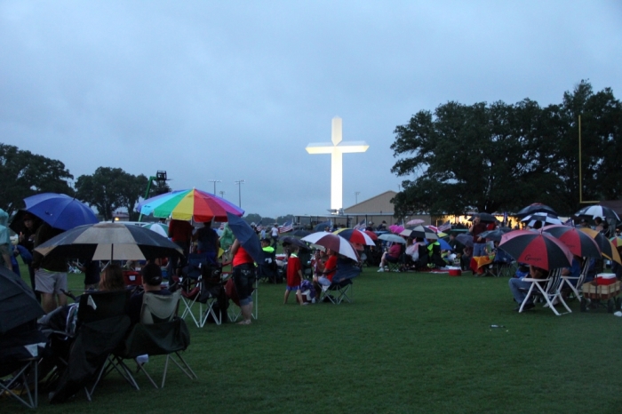 Thousands brave the rain in Albany, GA park to celebrate American Independence and Freedom in Christ