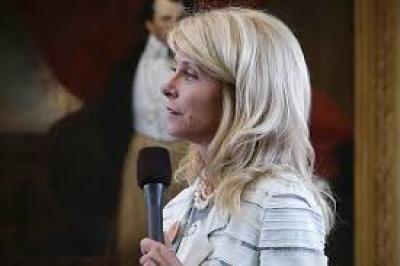 Texas State Senator Wendy Davis filibustered to prevent abortion restrictions from passing in Texas.