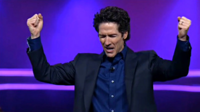 Pastor Joel Osteen speaks Tuesday, July 2, 2013, at the 2013 Hillsong Conference in Sydney, Australia.
