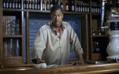 Screenshot from the Samuel Adams Boston Lager commercial 'Independence,' which has received criticism because it omits a reference to 'God' from the Declaration of Independence.