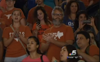 Protesters shout 'shame on you' at Republican lawmakers in the Texas capitol following the 98-49 vote in the House to pass HB 2, a bill that would ban abortion in the state after 20 weeks gestation, Austin, Texas, July 9, 2013.