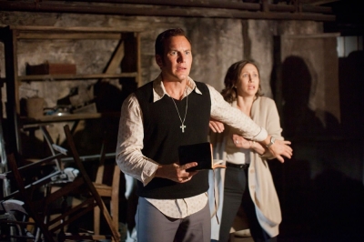 Ed and Lorraine Warren portray by Patrick Wilson and Vera Farmiga in The Conjuring.