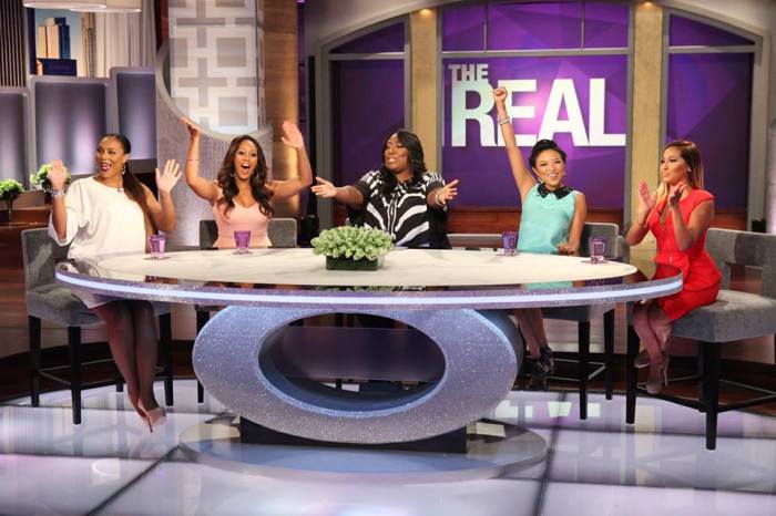 The cast of new Fox Network talk show, The Real.