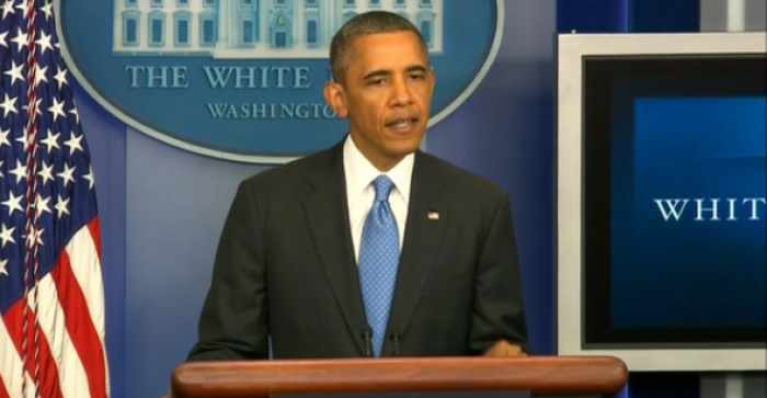 President Obama makes a speech on the Trayvon Martin verdict.