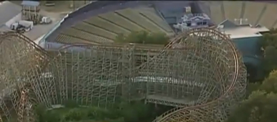 A woman has died at this roller coaster in Texas. The death happened when the woman was thrown from the ride.