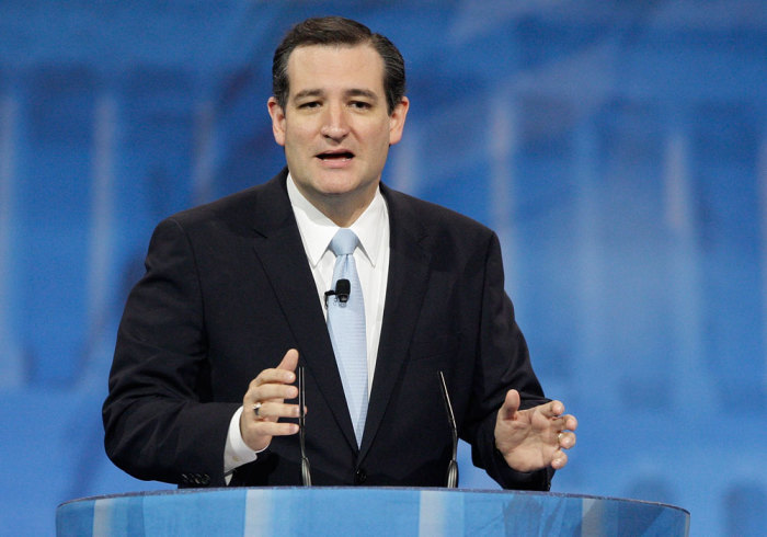 U.S. Senator Ted Cruz (R-TX) speaks to the Conservative Political Action Conference (CPAC) in National Harbor, Maryland, March 16, 2013.