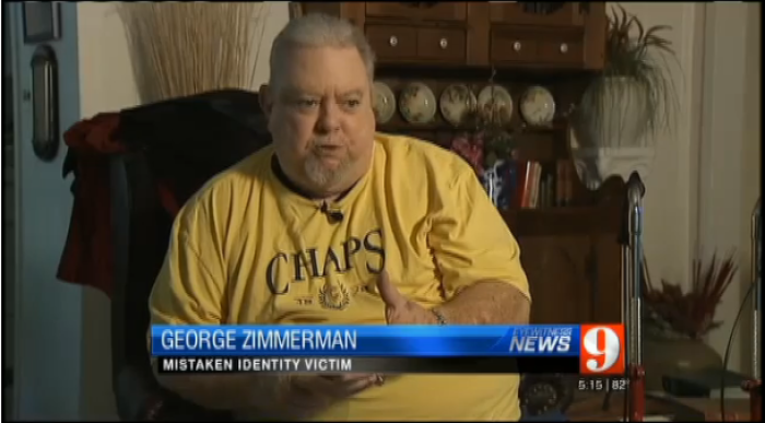 Florida preacher, George Zimmermann 7, was forced to call 911 after an anonymous caller mistakenly threatened his life on Saturday.