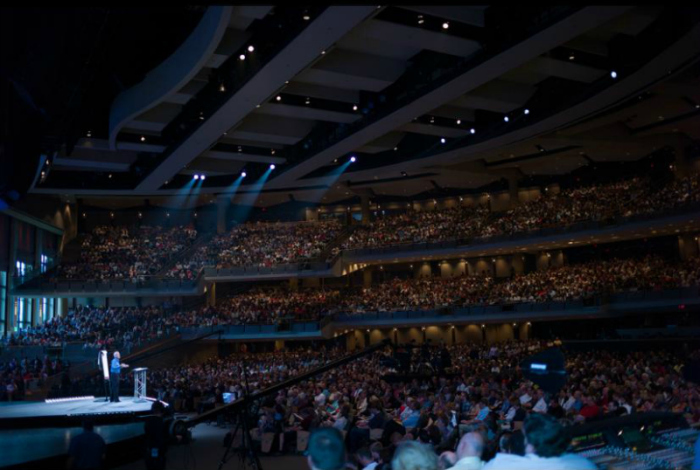 Thousands flocked to Willow Creek Community Church in South Barrington, Ill., for the 2012 Global Leadership Summit. In all, the event was watched by 170,000 leaders worldwide.