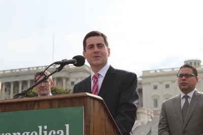 Dr. Russell Moore speaking at an Evangelical Immigration Table press conference, Washington, D.C., July 24, 2013.