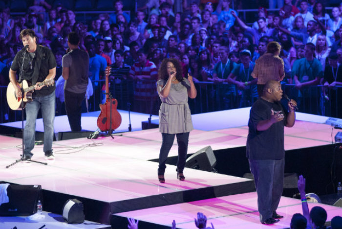 Youth gather for worship at the Assemblies of God (U.S.) 54th General Council in 2011 in Phoenix, Arizona.