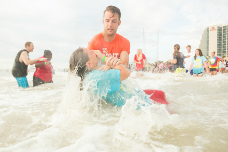 Students participated in NewSpring Church's The Gauntlet summer gathering from July 29 to August 2, 2013, in Daytona Beach, Fla.