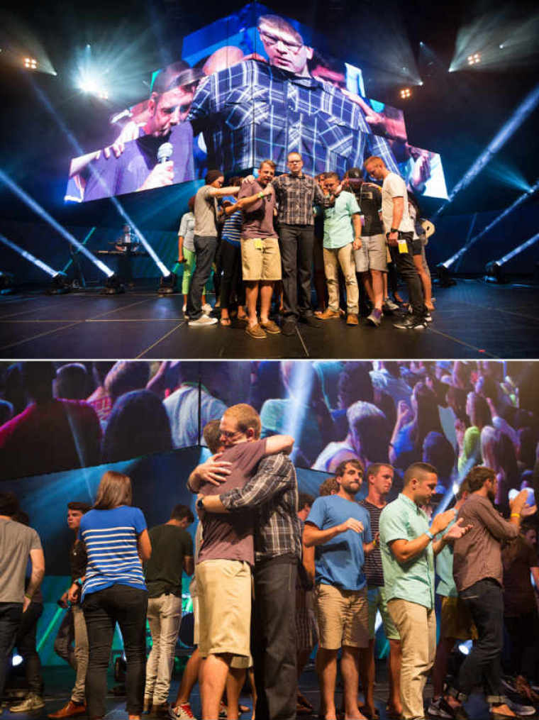 Students participated in NewSpring Church's The Gauntlet summer gathering from July 29 to August 2, 2013, in Daytona Beach, Fla.