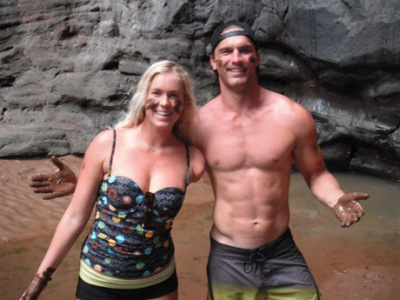 'Soul Surfer' Bethany Hamilton and husband Adam Dirks in this undated photo.