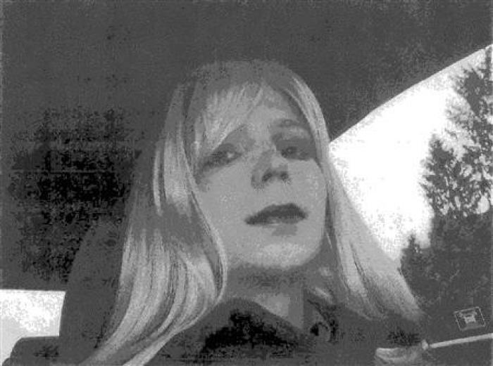 U.S. Army Private First Class Bradley Manning, the U.S. soldier convicted of giving classified state documents to WikiLeaks, is pictured dressed as a woman in this 2010 photograph obtained on August 14, 2013. Manning, sentenced for leaking classified U.S. documents, said in an August 23, 2013 statement read on NBC News that he is female and wants to live as a woman named Chelsea.