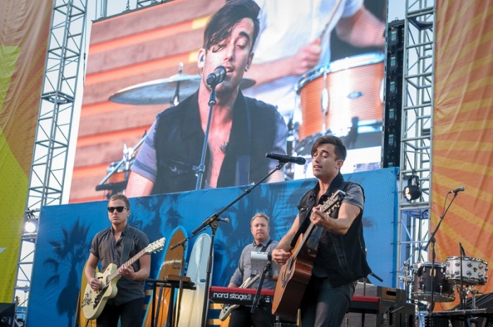 Christian artist Phil Wickham performed on Saturday and Sunday at the SoCal Harvest, Aug. 25, 2013.