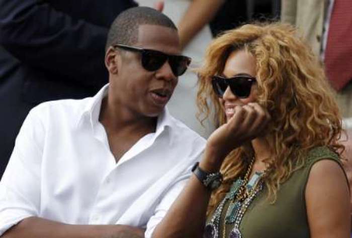 Beyonce and her husband Jay Z