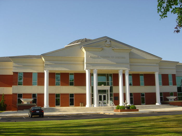 Harris College of Business at Faulkner University is shown in this file photo.