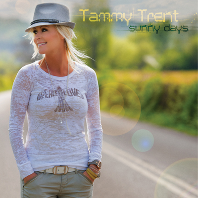 Tammy Trent's new album cover for 'Sunny Days.'