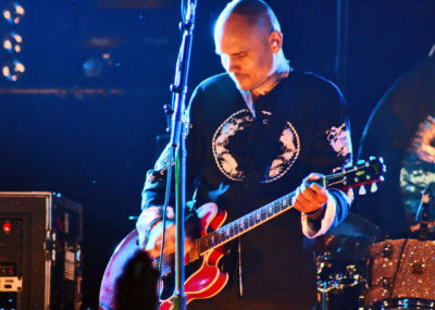 Billy Corgan of Smashing Pumpkins is seen performing in this 2010 photo.