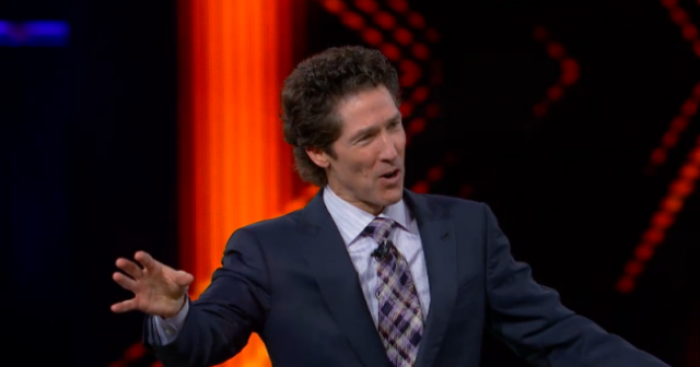 Joel Osteen, senior pastor of Lakewood Church in Houston, Texas, shares his message of hope at MegaFest in Dallas, Texas, on Aug. 30, 2013.