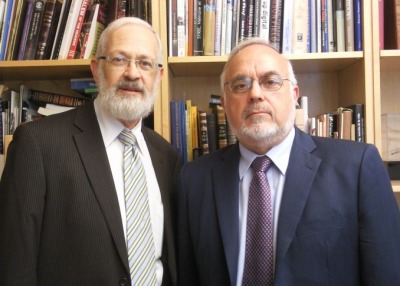 Rabbi's Abraham Cooper and Yitzchok Adlerstein