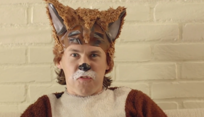 Image from 'The Fox' music video by Norwegian group Ylvis.