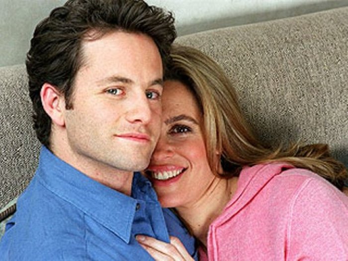 Kirk Cameron and his wife Chelsea Noble.