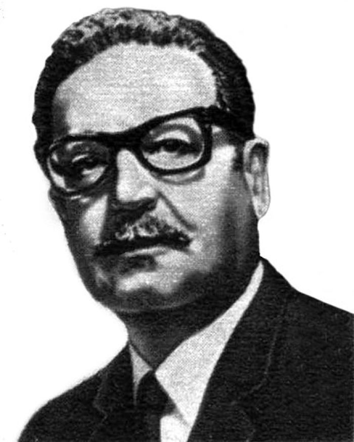 Salvador Allende, former president of Chile.