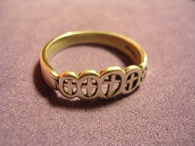 A purity ring is worn as a sing of chastity.