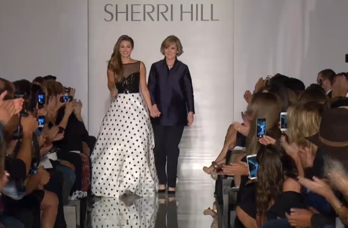 Sadie Robertson walks the runway during the Evening By Sherri Hill Spring 2014 show at Trump Tower on September 9, 2013 in New York City.